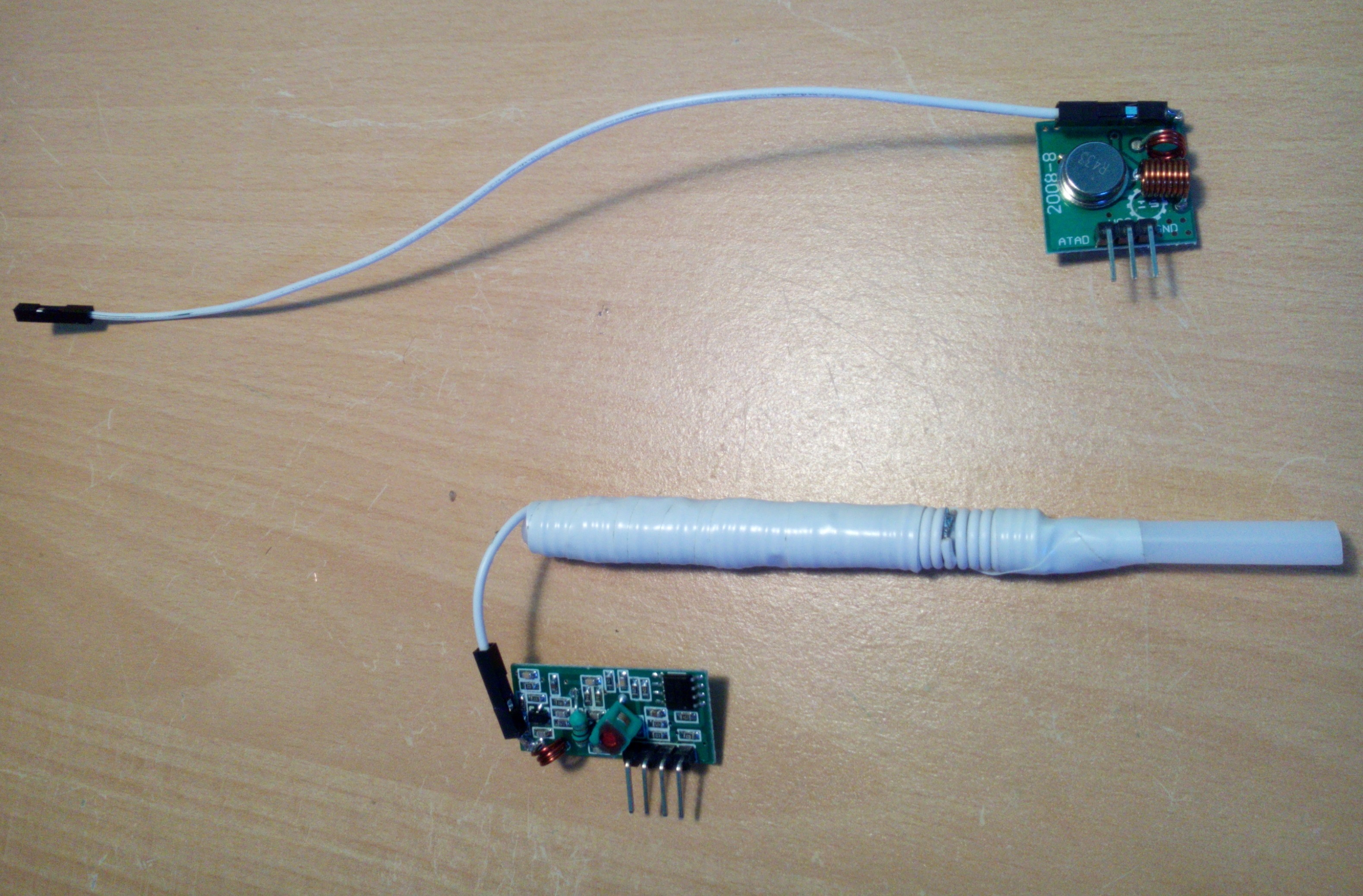 Raspberry Pi experiment 17: RF 433Mhz with SMAKN Tx/Rx Kit